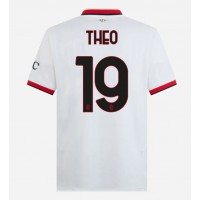 Maglia Calcio AC Milan Theo Hernandez #19 Seconda Divisa 2024-25 Manica Corta